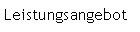 Textfeld: Leistungsangebot