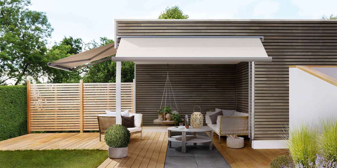 Markisen Terrasse und Garten als Sonnenschutz