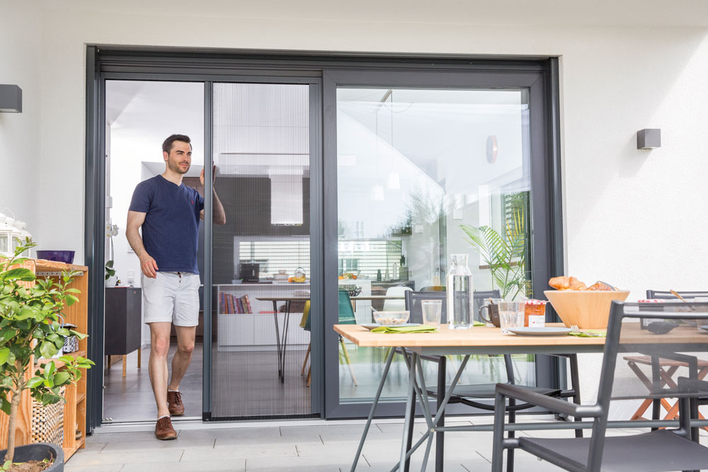 Plisseetür Insektenschutz Plisseetür Insektenschutz